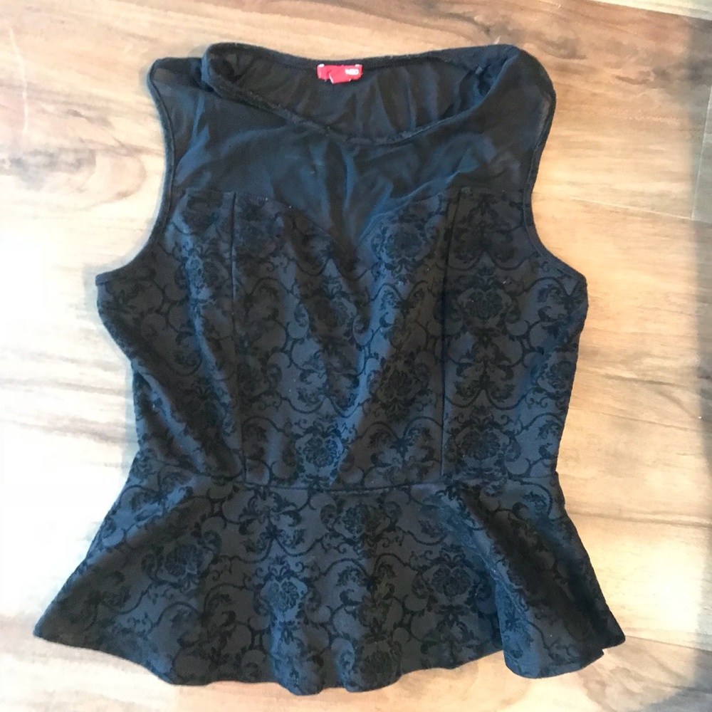 Fit and flare shirt